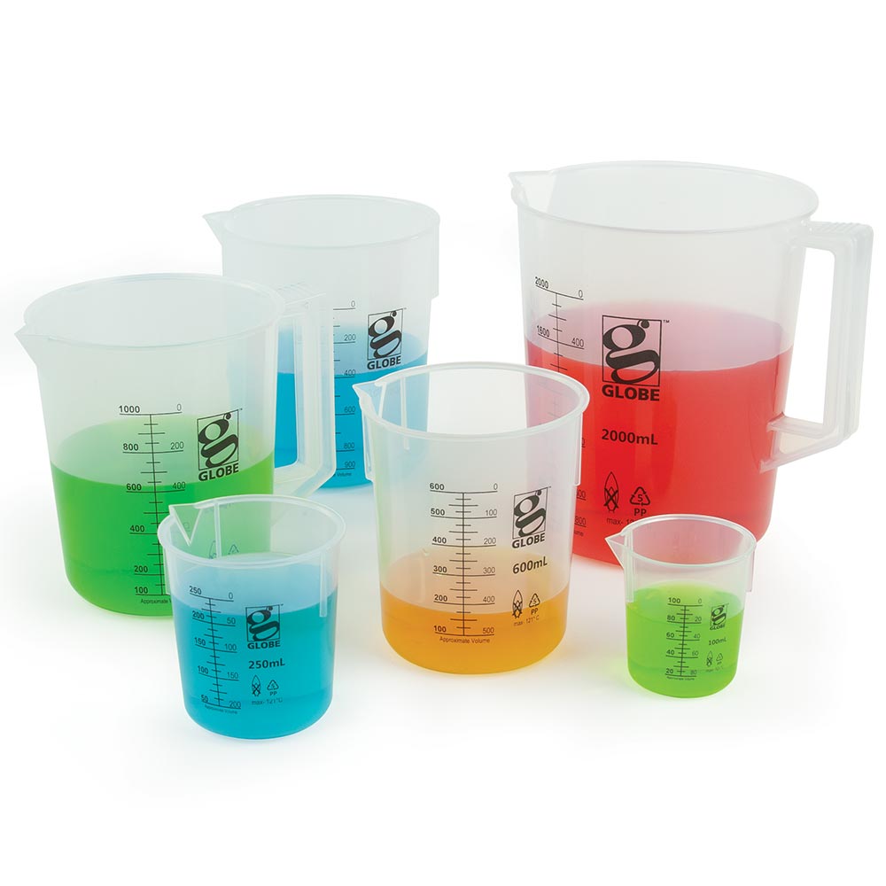 5000Ml Beaker, Diamond Essentials, Griffin Style, Low Form, Printed Graduations, Pp