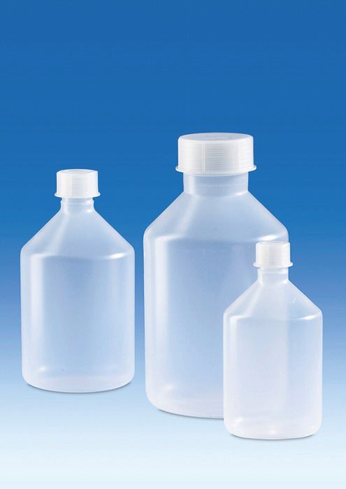 Reagent bottles, PP, with screw cap