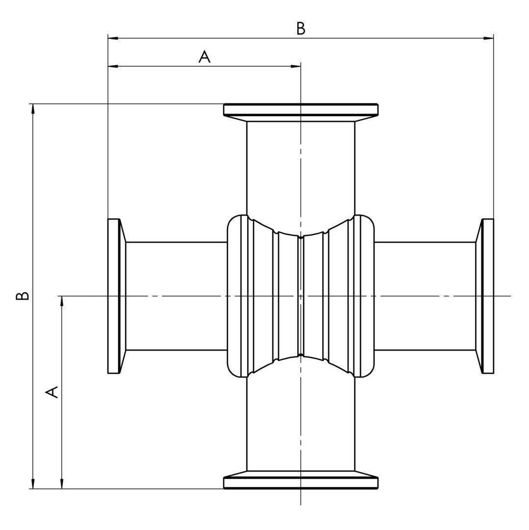KF DN 40/40/40/40 — 20673616