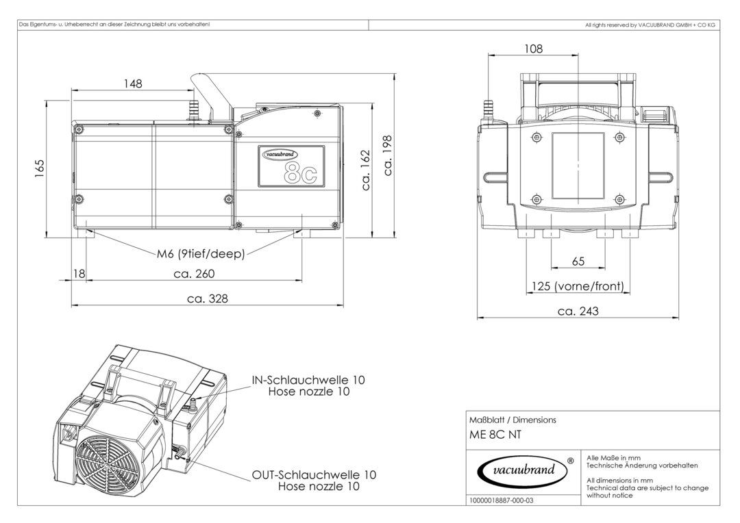ME 8C NT — ME 8C NT from BRAND (BrandTech Scientific)