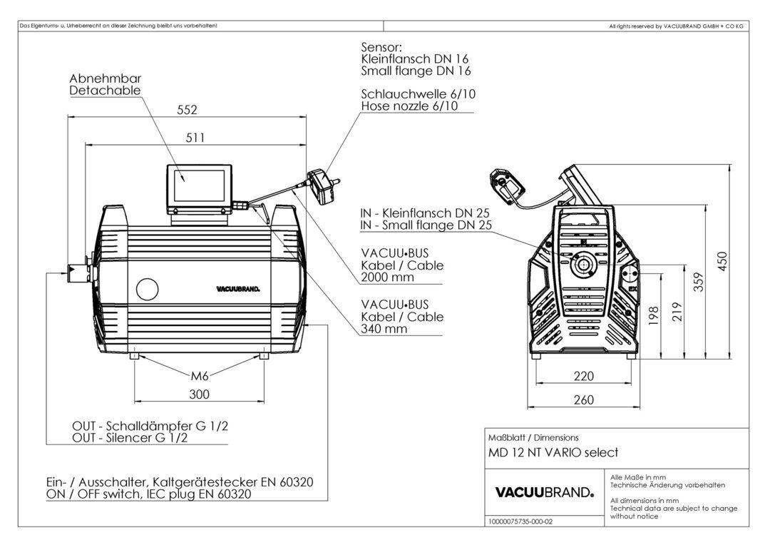 MD 12 NT VARIO select