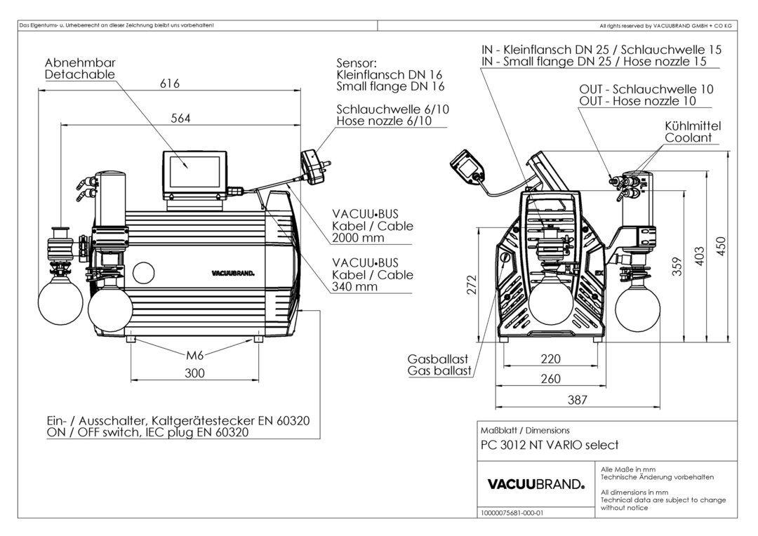 PC 3012 NT VARIO select