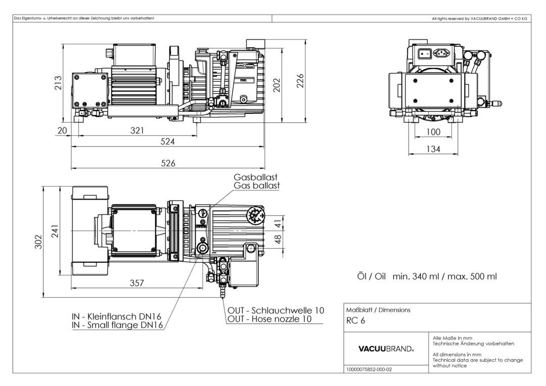 RC 6 — RC 6 from BRAND (BrandTech Scientific)