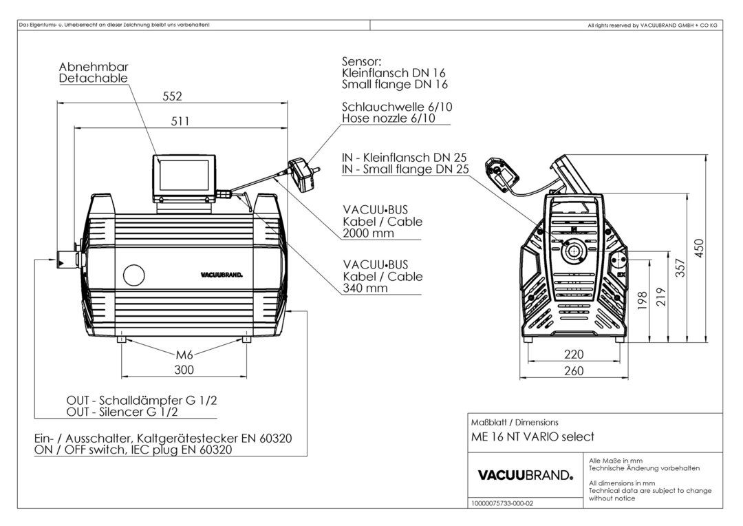 ME 16 NT VARIO select