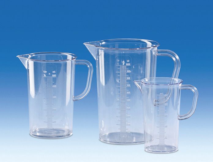 Graduated beakers, SAN