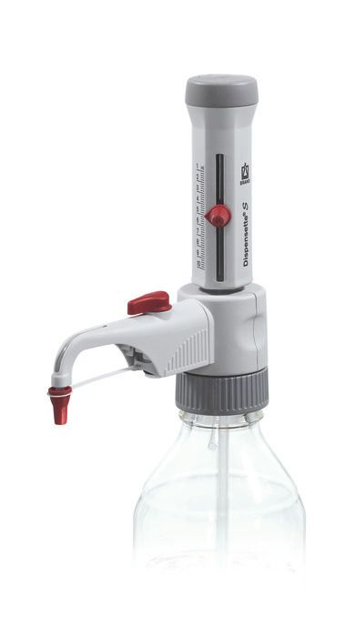 Bottle-top dispensers Dispensette® S, analog-adjustable, DE-M — 1 ml - 10 ml