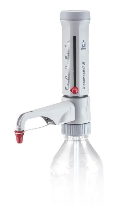 Bottle-top dispensers Dispensette® S, analog-adjustable, DE-M — 5 ml - 50 ml