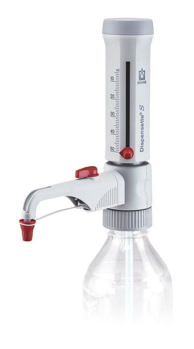 Bottle-top dispensers Dispensette® S, analog-adjustable, DE-M — 5 ml - 50 ml