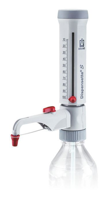 Bottle-top dispensers Dispensette® S, analog-adjustable, DE-M
