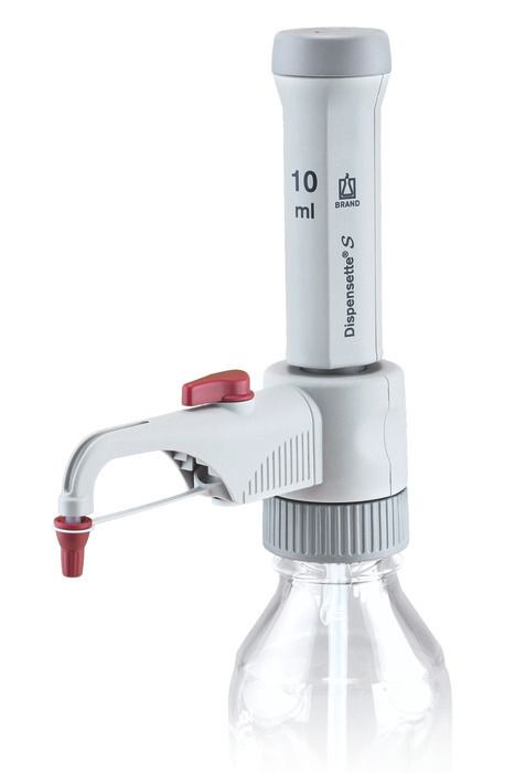 Bottle-top dispensers Dispensette® S, fixed-volume, DE-M