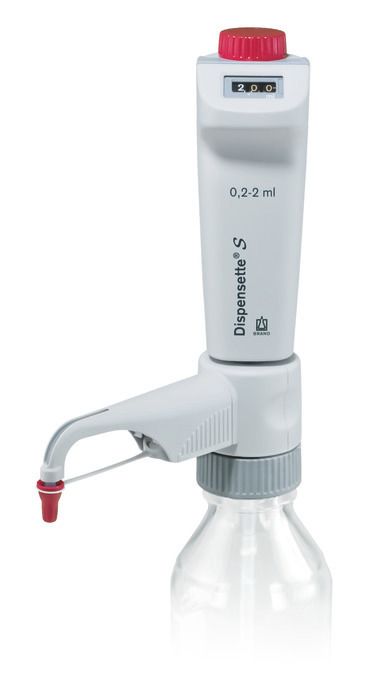 Bottle-top dispensers Dispensette® S, digital — 0.2 ml - 2 ml