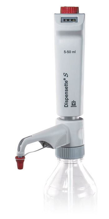 Bottle-top dispensers Dispensette® S, digital — 5 ml - 50 ml
