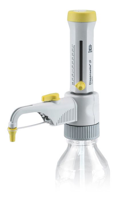 Bottle-top dispensers Dispensette® S Organic, analog-adjustable, DE-M — 1 ml - 10 ml