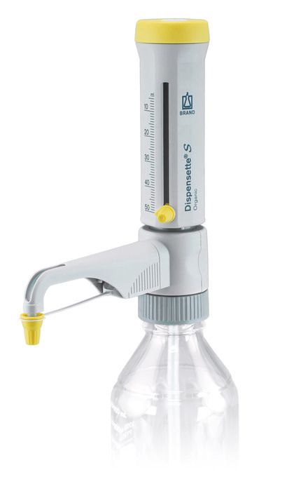 Bottle-top dispensers Dispensette® S Organic, analog-adjustable, DE-M — 5 ml - 50 ml
