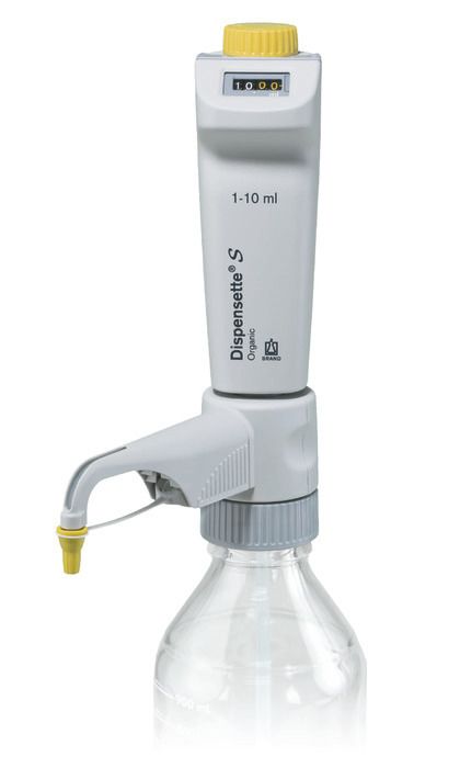 Bottle-top dispensers Dispensette® S Organic, digital, DE-M — 1 ml - 10 ml