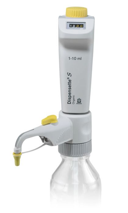 Bottle-top dispensers Dispensette® S Organic, digital, DE-M — 1 ml - 10 ml