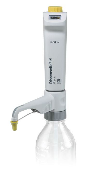 Bottle-top dispensers Dispensette® S Organic, digital, DE-M — 5 ml - 50 ml