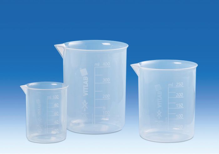 Griffin beakers, PP, molded graduations