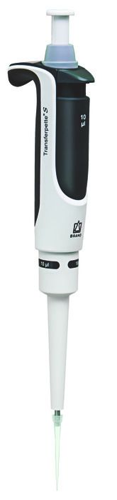 Single-channel micropipette Transferpette® S, fixed-volume, DE-M — 10 μl