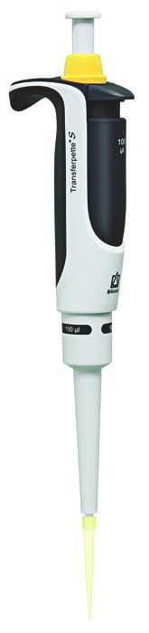 Single-channel micropipette Transferpette® S, fixed-volume, DE-M — 100 μl