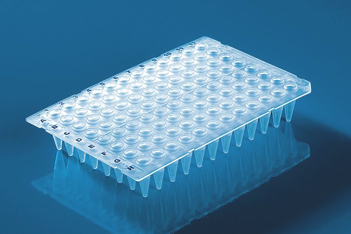 PCR plate 96-well, PP, BIO-CERT® PCR QUALITY — standard