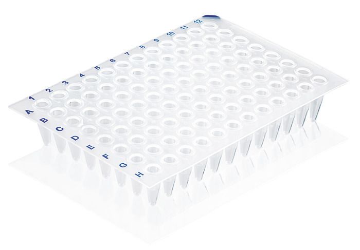 PCR plate 96-well, PP, BIO-CERT® PCR QUALITY — standard