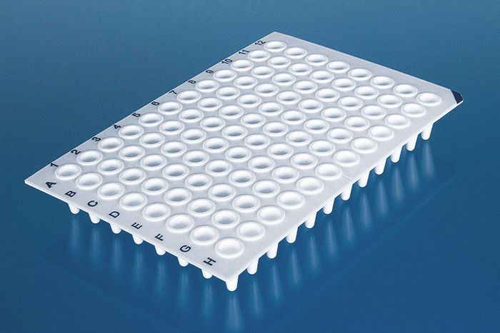 PCR plate 96-well, PP, BIO-CERT® PCR QUALITY — Low Profile