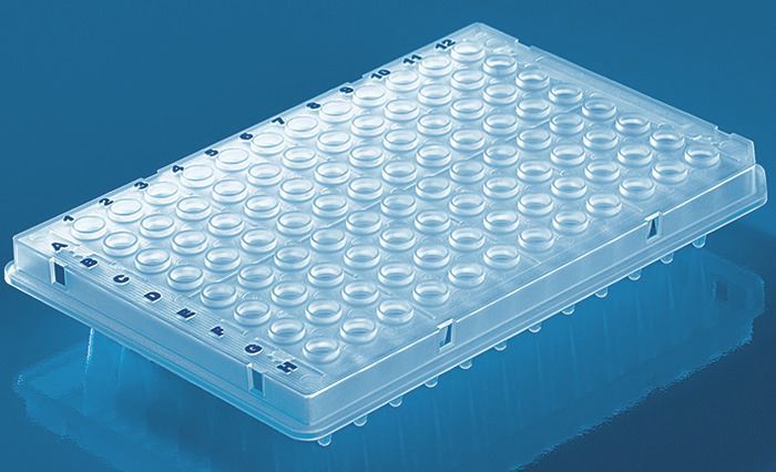 PCR plate 96-well, PP, BIO-CERT® PCR QUALITY — standard
