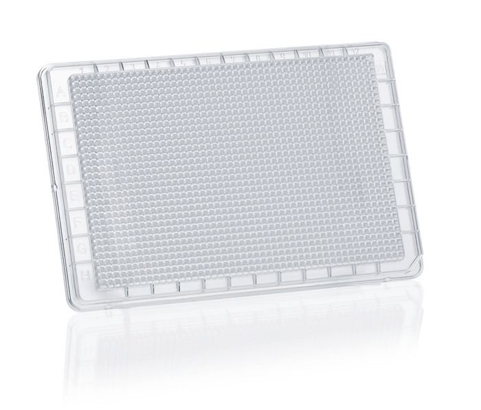 BRANDplates® microtitration plate, 1536-well, pureGradeTM, PS, BIO-CERT® CERTIFIED QUALITY