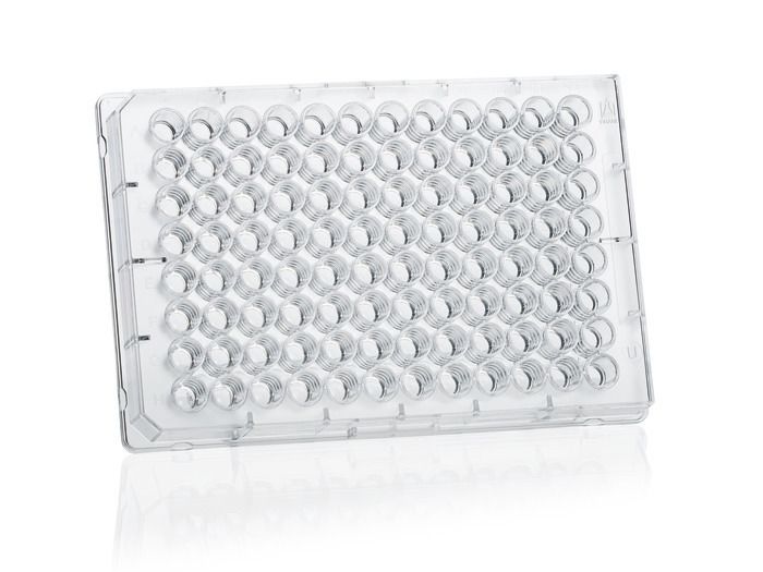 BRANDplates® microtitration plate, 96-well, pureGradeTM, PS, BIO-CERT® CERTIFIED QUALITY