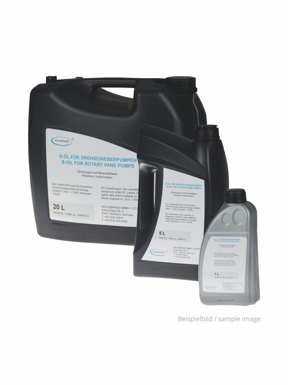 B-oil for rotary vane pumps — 20687013