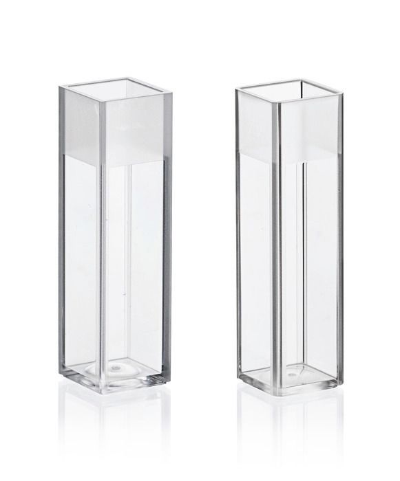 Cuvettes, 4 optical windows, macro, 2.5 ml, CERTIFIED LIFE SCIENCE QUALITY