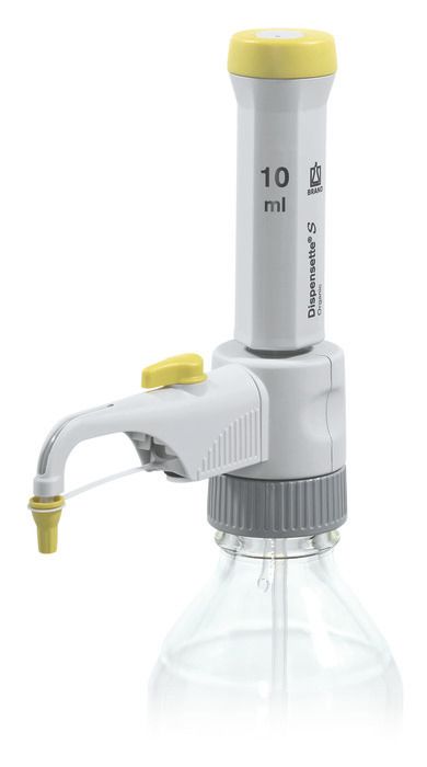 Bottle-top dispensers Dispensette® S Organic, fixed-volume, DE-M — 10 ml