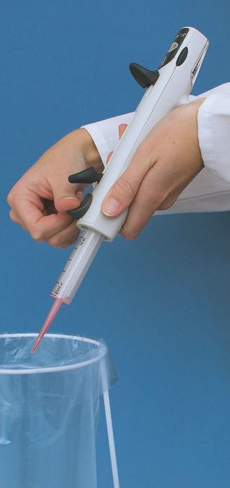 Repetitive pipettes HandyStep® S, DE-M