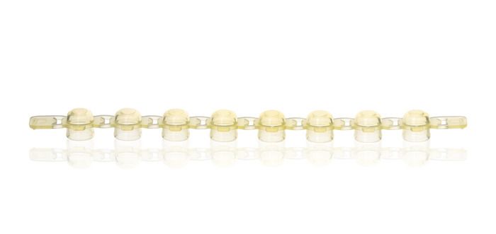 PCR Cap strips, PP, BIO-CERT® PCR QUALITY — strips of 8
