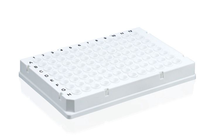 PCR plate 96-well, Rigid Frame, PC/PP, BIO-CERT® PCR QUALITY — Low Profile