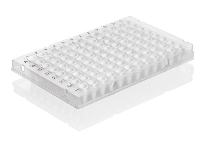PCR plate 96-well, Rigid Frame, PC/PP, BIO-CERT® PCR QUALITY — Low Profile