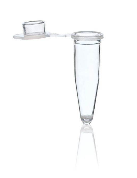 Single tubes PCR, PP, BIO-CERT® PCR QUALITY — 0.2 ml