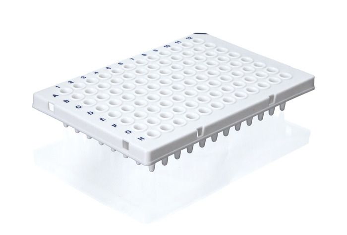 PCR plate 96-well, PP, BIO-CERT® PCR QUALITY — standard