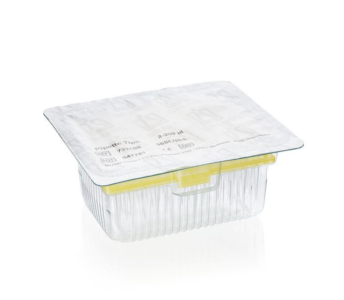 Pipette tips, 2 - 200 μl, PP — BIO-CERT® LIQUID HANDLING QUALITY