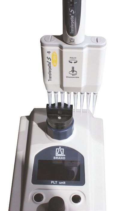 Pipette leak testing units PLT unit