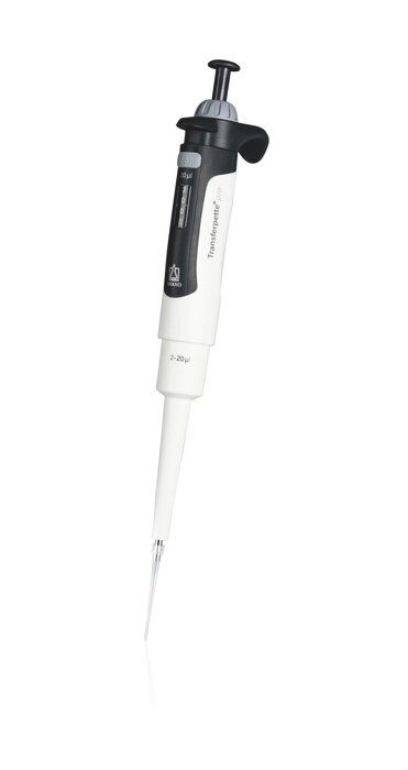Single-channel micropipette Transferpette® pro, adjustable, DE-M — 2 - 20 μl