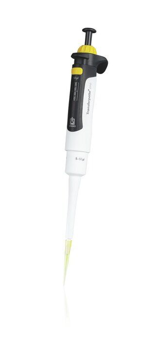 Single-channel micropipette Transferpette® pro, adjustable, DE-M — 5 - 50 μl